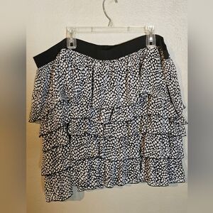 Black And White Lane Bryant Skirt